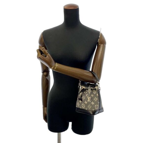 Louis Vuitton Monogram Jacquard Denim Nano Noe 2way Handbag - Picture 5 of 11